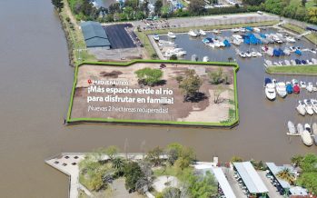 San Fernando amplía dos hectáreas en el Parque Náutico frente al río