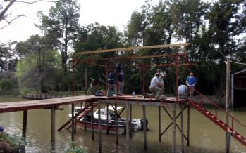 Avanza la construcción del primer Centro de Interpretación de Humedales en el Delta de Tigre