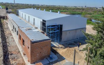 San Fernando: avanza la obra de la futura Planta de Reciclaje Municipal