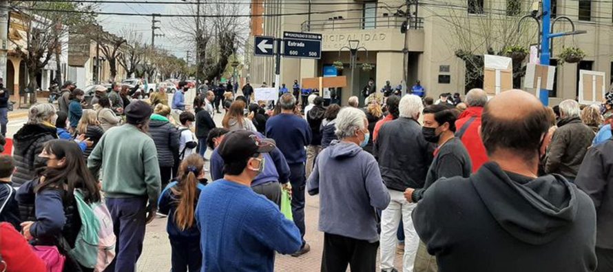 Escobar: protesta contra de la construcción de un establecimiento penitenciario