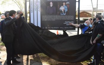 Se inauguró una señalización en homenaje a Mariano Witis y Darío Riquelme