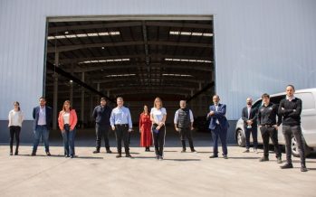 Tigre: Malena Galmarini recorrió una planta industrial que generará 200 puestos de trabajo