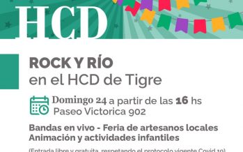 Vuelve Rock y Rio en el Concejo Deliberante de Tigre