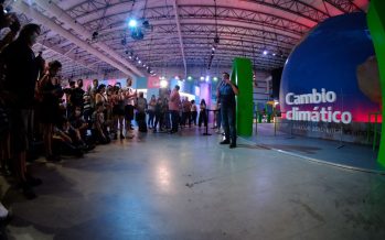 El Ministerio de Ambiente inauguró un stand en Tecnópolis sobre el cambio climático