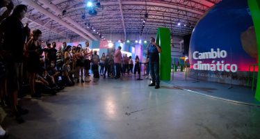 El Ministerio de Ambiente inauguró un stand en Tecnópolis sobre el cambio climático