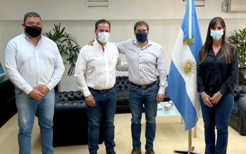 Reunión para resolver problemas de gas y expandir obras en Escobar