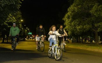 San Isidro: volvió el Paseo de Bicicletas Nocturno