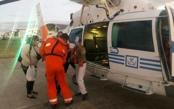 Isla Martín García: Prefectura evacuó en helicóptero a una mujer