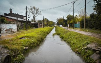 Escobar firmó un acuerdo con Nación para el saneamiento de la Cuenca del Arroyo Bedoya