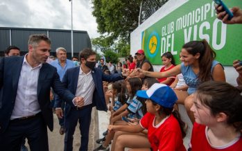 Inauguraron un nuevo polideportivo municipal en Del Viso