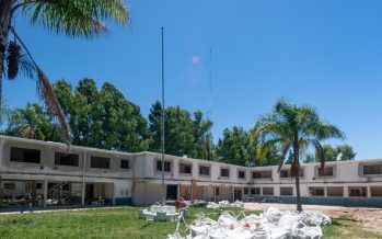 Avanzan las obras que San Fernando lleva adelante en la Escuela Técnica N°1 del Delta