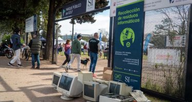 Campaña de recolección de residuos informáticos en San Isidro