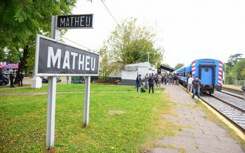 Trenes Argentinos renovó 20 kilómetros de vías entre Matheu y Los Cardales