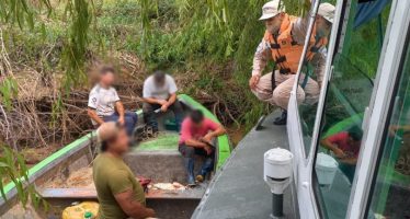 Prefectura secuestró elementos de pesca ilegal en Zárate