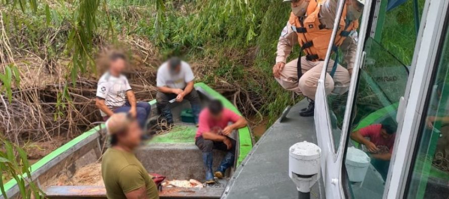 Prefectura secuestró elementos de pesca ilegal en Zárate