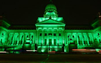 Día Mundial del Ambiente: el Congreso se iluminó de Verde