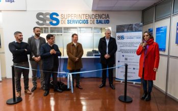 Nueva atención al público de la Superintendencia de Servicios de Salud en la sede de AySA en Béccar