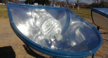 Estudian un dispositivo de desinfección de agua de lluvia mediante radiación solar