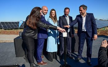 Se inauguró en Escobar el primer Parque Solar municipal del país