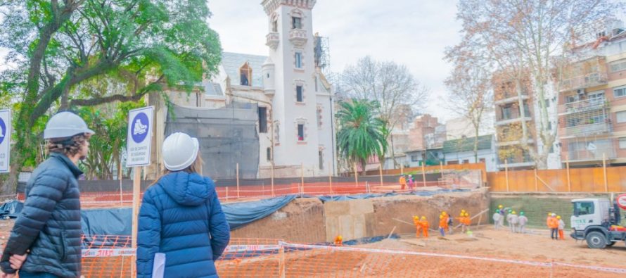 San Fernando: Avances de la obra del Nuevo Teatro junto al Palacio Otamendi