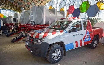Se entregó equipamiento a los Bomberos Voluntarios de Escobar y otros distritos de la Cuenca del Paraná
