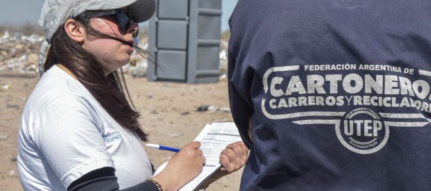 Se lleva a delante el primer censo de recuperadores urbanos