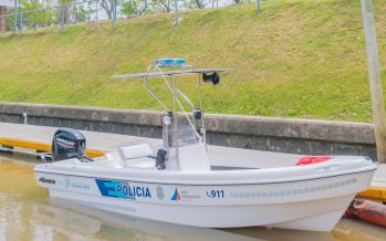 Nueva lancha para la Policía en el Delta sanfernandino