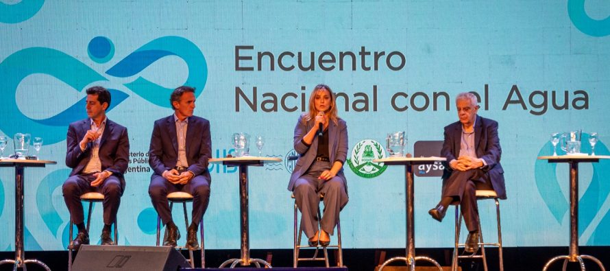 Comenzó el “Encuentro Nacional con el Agua”