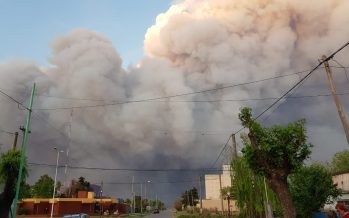 Los ministerios de Ambiente, Salud y Seguridad bonaerense trabajan en los territorios afectados por el humo