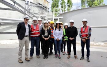 Avanzan las obras de readecuación y puesta en valor de la Planta Depuradora de Polvorines