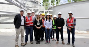 Avanzan las obras de readecuación y puesta en valor de la Planta Depuradora de Polvorines