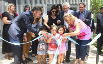 El Presidente inauguró el Centro de Desarrollo Infantil número 30 en Pilar