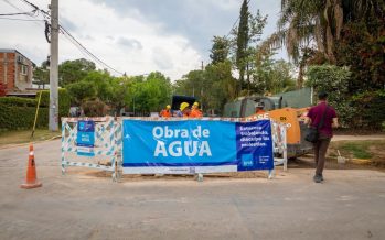 Malena Galmarini en Tigre: “Vamos a llegar pronto al 100% de agua y cloacas en Benavidez”