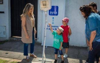 AySA habilitó una nueva red cloacal en Tigre