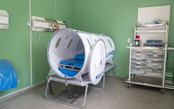Posse inauguró una sala de medicina hiperbárica en el Hospital de Boulogne