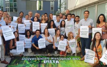 UNDelta: referentes de Escobar, Tigre y San Fernando asistieron al Congreso para pedir por su tratamiento