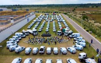 AySA celebró un nuevo aniversario de su creación renovando su flota de vehículos