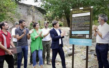 Isla Martin García: Kicillof inauguró una usina y recorrió el Parque Fotovoltáico