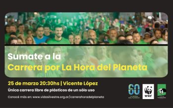 Carrera por la Hora del Planeta en Vicente López