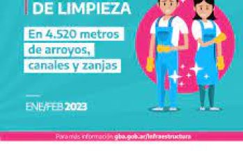 Se limpiaron 4.520 metros de arroyos, canales y zanjas de Tigre y Vicente López