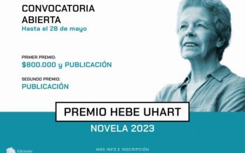 Ediciones Bonaerenses presenta el premio Hebe Uhart de novela 2023