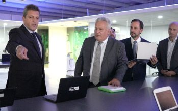 Massa y Sujarchuk inauguraron en Escobar la primera fábrica inteligente de América Latina