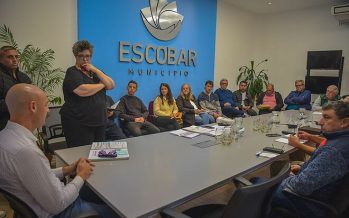 Ante posibles contingencias climáticas se reunieron funcionarios del municipio de Escobar y de la Cuenca Luján