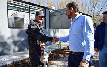 Se inauguró un nuevo espacio para la División Canina en el Polo de Seguridad de Escobar