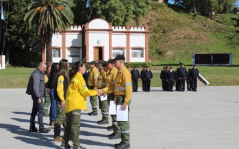 El Servicio Nacional de Manejo del Fuego brindó un curso de formación sobre incendios forestales en Zárate