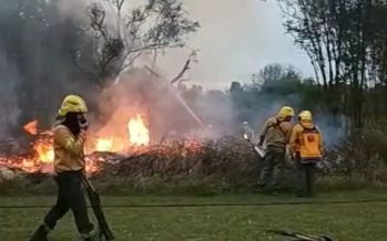 Comienzan a realizarse quemas controladas en el Parque Nacional Ciervo de los Pantanos
