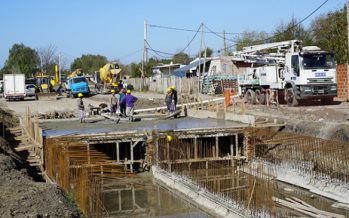 Cuenca del Río Luján: avanzan las obras en Pilar