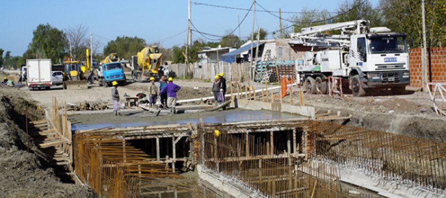 Cuenca del Río Luján: avanzan las obras en Pilar