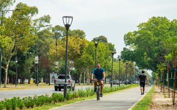 San Isidro: ya funciona la nueva senda aeróbica en el espacio cedido por el Jockey Club