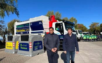 San Isidro presentó nuevos contenedores para la recolección diferenciada de residuos
